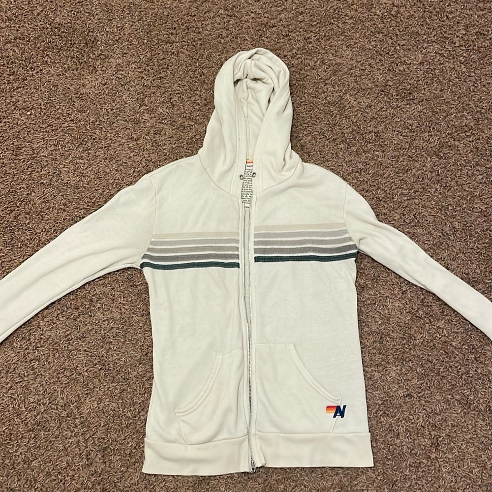 Aviator nation sweatshirt zip up. XS